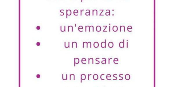 speranza-emozione-processo cognitivo-coaching